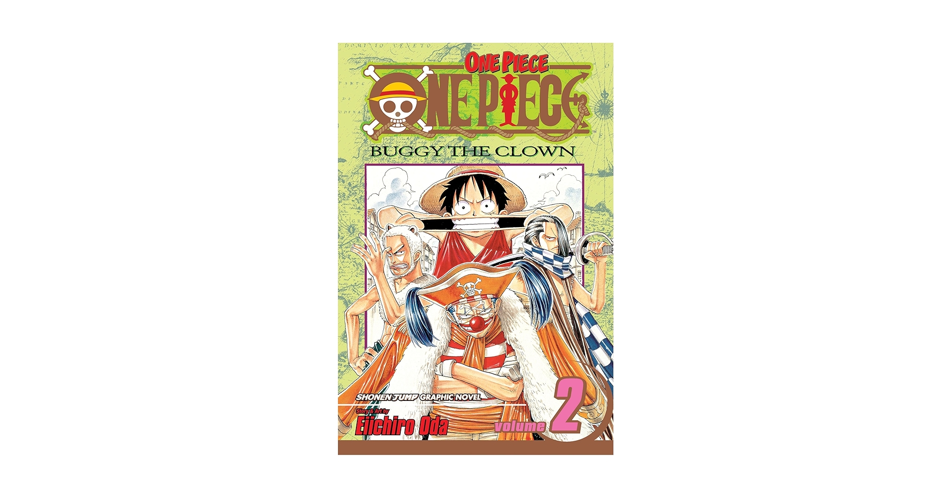 Amazon.com: One Piece, Vol. 2: Buggy the Clown